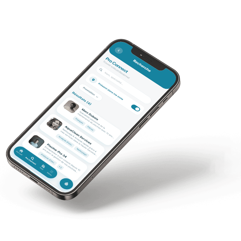 Trouvez un professionnel disponible grâce à Pro Connect